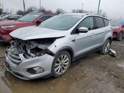 Ford Escape Titanium Vehiculos salvage en venta: 2017 Ford Escape Titanium