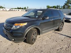 Salvage cars for sale from Copart Houston, TX: 2014 Ford Explorer Limited