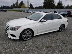 Mercedes-Benz E 350 4matic salvage cars for sale: 2016 Mercedes-Benz E 350 4matic