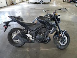 Salvage motorcycles for sale at Ham Lake, MN auction: 2022 Yamaha MT-03