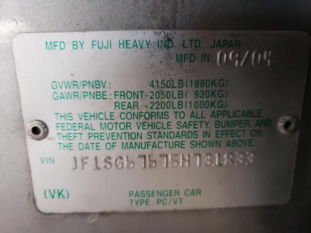 2005 Subaru Forester 2.5XS LL Bean