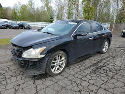 Salvage cars for sale at Portland, OR auction: 2011 Nissan Maxima S