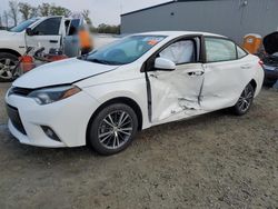 Salvage cars for sale at Spartanburg, SC auction: 2016 Toyota Corolla L