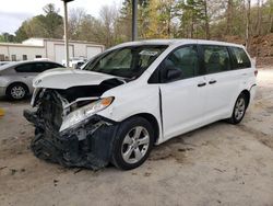 Salvage cars for sale from Copart Hueytown, AL: 2015 Toyota Sienna