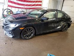 Salvage cars for sale from Copart Lyman, ME: 2020 Honda Civic EX