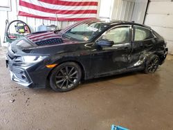 Salvage cars for sale at Lyman, ME auction: 2020 Honda Civic EX