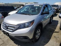 Salvage cars for sale at Martinez, CA auction: 2012 Honda CR-V LX