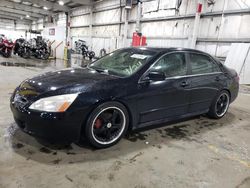 Salvage cars for sale from Copart Woodburn, OR: 2003 Honda Accord LX