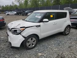 Salvage cars for sale at Waldorf, MD auction: 2016 KIA Soul