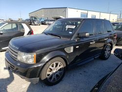 Salvage cars for sale at Haslet, TX auction: 2009 Land Rover Range Rover Sport HSE