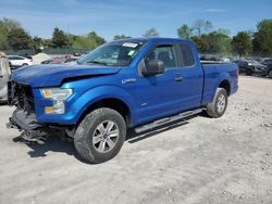Salvage trucks for sale at Madisonville, TN auction: 2015 Ford F150 Super Cab