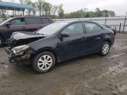 Vehiculos salvage en venta de Copart Spartanburg, SC: 2016 Toyota Corolla L