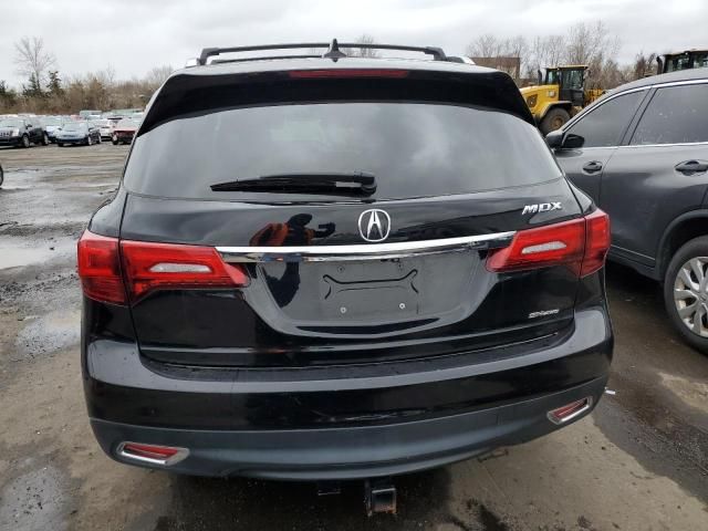 2016 Acura MDX Technology