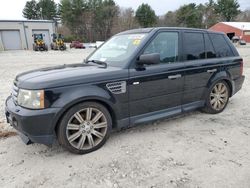 Vehiculos salvage en venta de Copart Mendon, MA: 2009 Land Rover Range Rover Sport Supercharged