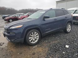 Jeep Cherokee Limited salvage cars for sale: 2016 Jeep Cherokee Limited