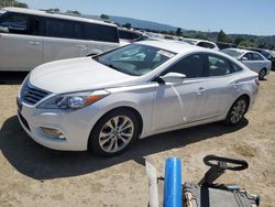 Salvage cars for sale at San Martin, CA auction: 2012 Hyundai Azera GLS