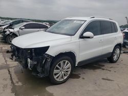 Salvage cars for sale from Copart Grand Prairie, TX: 2014 Volkswagen Tiguan S