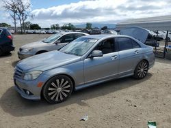 Salvage cars for sale at San Martin, CA auction: 2008 Mercedes-Benz C300