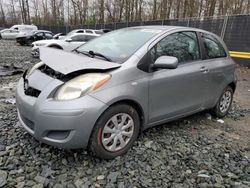 Salvage cars for sale from Copart Waldorf, MD: 2009 Toyota Yaris