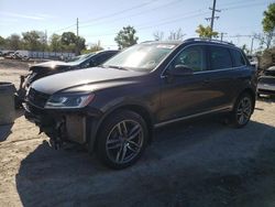 Salvage cars for sale at Riverview, FL auction: 2016 Volkswagen Touareg TDI