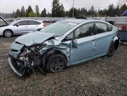 Salvage cars for sale at Graham, WA auction: 2014 Toyota Prius