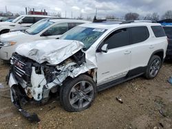 Salvage cars for sale at Lansing, MI auction: 2017 GMC Acadia SLT-2