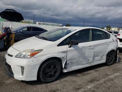 Salvage cars for sale from Copart Van Nuys, CA: 2014 Toyota Prius