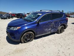 Salvage cars for sale at West Warren, MA auction: 2015 Toyota Rav4 LE