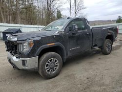 Salvage cars for sale from Copart Center Rutland, VT: 2022 GMC Sierra K3500 SLE