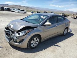 Hyundai Elantra SE Vehiculos salvage en venta: 2016 Hyundai Elantra SE