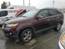 KIA Sorento EX salvage cars for sale: 2012 KIA Sorento EX