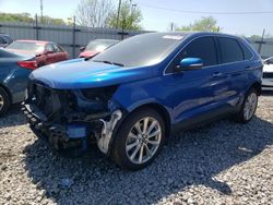 Salvage cars for sale at Louisville, KY auction: 2018 Ford Edge Titanium