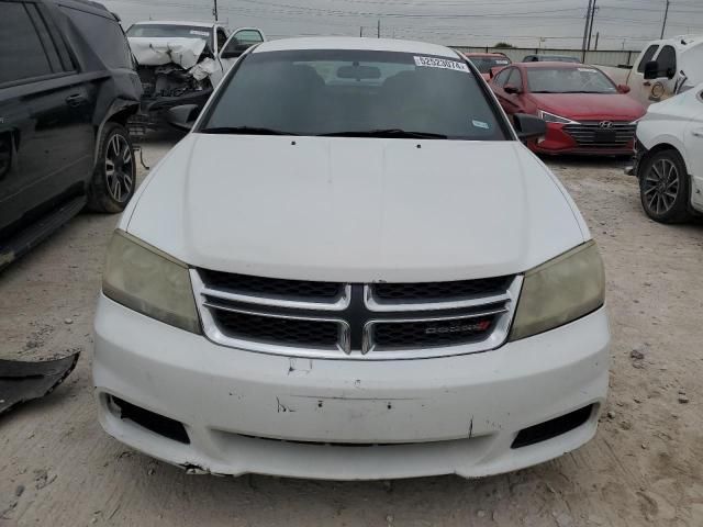 2012 Dodge Avenger SE