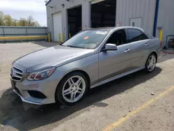 Mercedes-Benz salvage cars for sale: 2014 Mercedes-Benz E 350 4matic