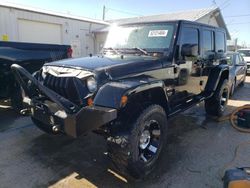Salvage cars for sale from Copart Pekin, IL: 2007 Jeep Wrangler Sahara