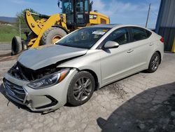 Salvage cars for sale from Copart Chambersburg, PA: 2017 Hyundai Elantra SE