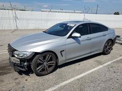 Salvage cars for sale at Van Nuys, CA auction: 2015 BMW 435 I Gran Coupe