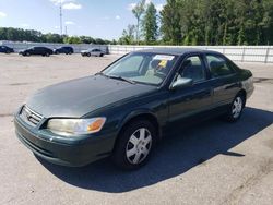 Toyota Camry CE salvage cars for sale: 2001 Toyota Camry CE