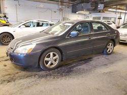 Honda Accord salvage cars for sale: 2004 Honda Accord EX