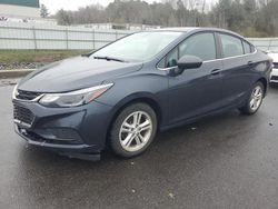 Salvage cars for sale from Copart Assonet, MA: 2016 Chevrolet Cruze LT