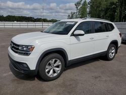 Salvage cars for sale at Dunn, NC auction: 2019 Volkswagen Atlas SE