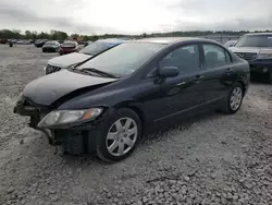 Salvage cars for sale at Cahokia Heights, IL auction: 2011 Honda Civic LX