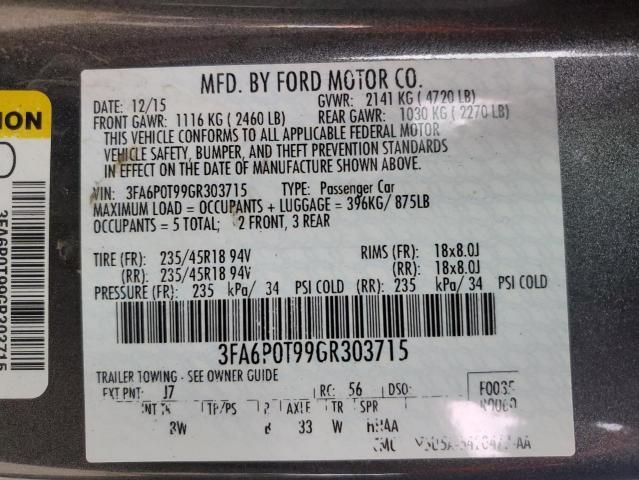 2016 Ford Fusion SE