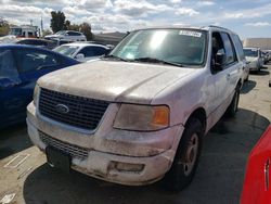 Salvage cars for sale at Martinez, CA auction: 2003 Ford Expedition XLT