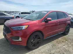 Salvage cars for sale at Antelope, CA auction: 2019 Ford Edge ST