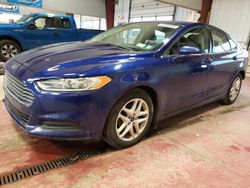 Salvage cars for sale at Angola, NY auction: 2015 Ford Fusion SE