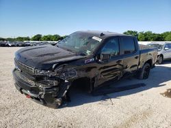 Salvage cars for sale at San Antonio, TX auction: 2021 Chevrolet Silverado K1500 LT Trail Boss