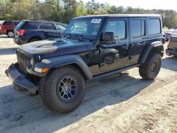 Jeep salvage cars for sale: 2022 Jeep Wrangler Unlimited Rubicon