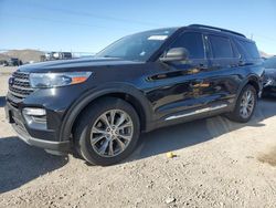 Salvage cars for sale at North Las Vegas, NV auction: 2021 Ford Explorer XLT