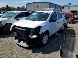 Vehiculos salvage en venta de Copart Vallejo, CA: 2016 Nissan Versa S